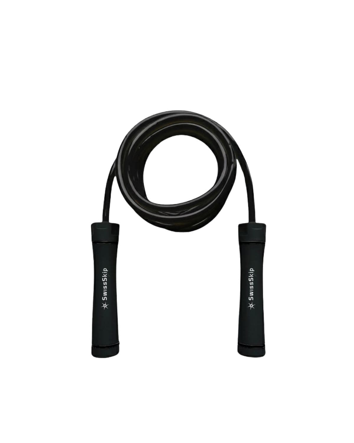 Heavy Jump Rope by Dayan Kolev; 1lbs Weighted Skipping Rope for Beginners and Professional Athletes; Black